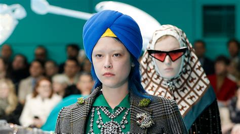 sikh coalition tweet on gucci|sikh turban.